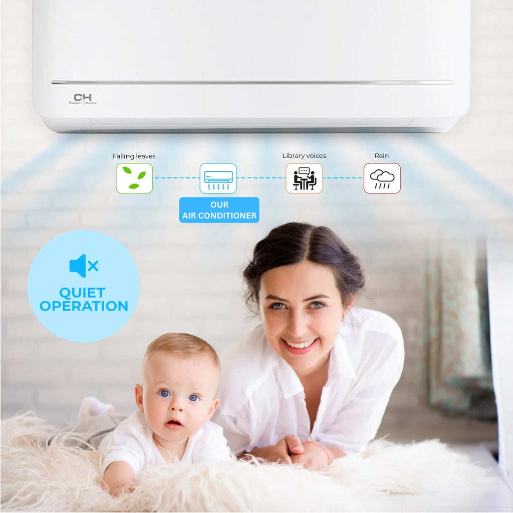 6000 BTU 115V Wall Mounted Mini Split Heat Pump Air Conditioner J926