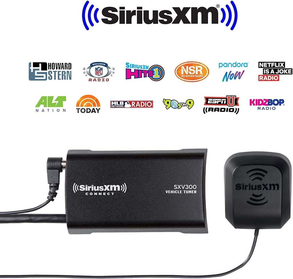 Car CD Receiver with SiriusXM Satellite Radio Tuner and Alpine Coaxial Speakers K599