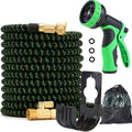 Expandable Garden Hose 75FT Pack of 2 with Spray Nozzle W1769