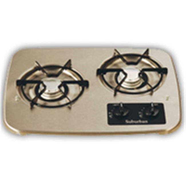 2-Burner Black Cooktop T797772