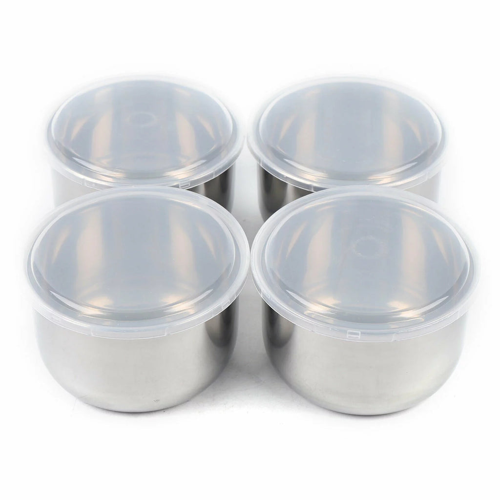 Electric Heated Lunch Box Portable Food Warmer Stainless Steel 110V U952614