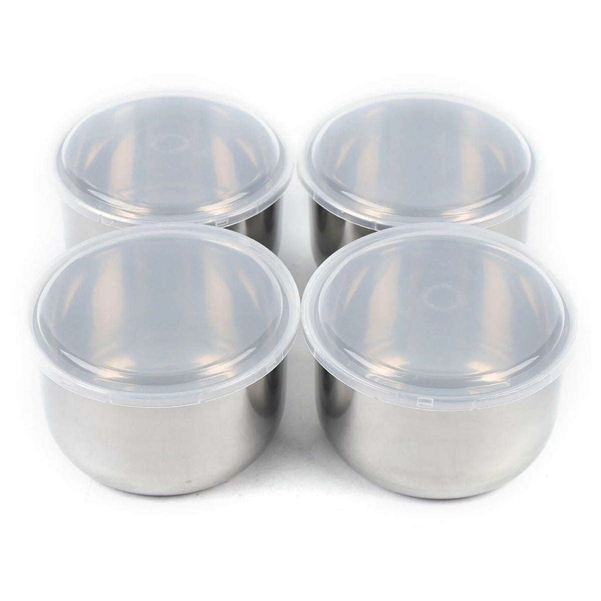 Electric Heated Lunch Box Portable Food Warmer Stainless Steel 110V U952614