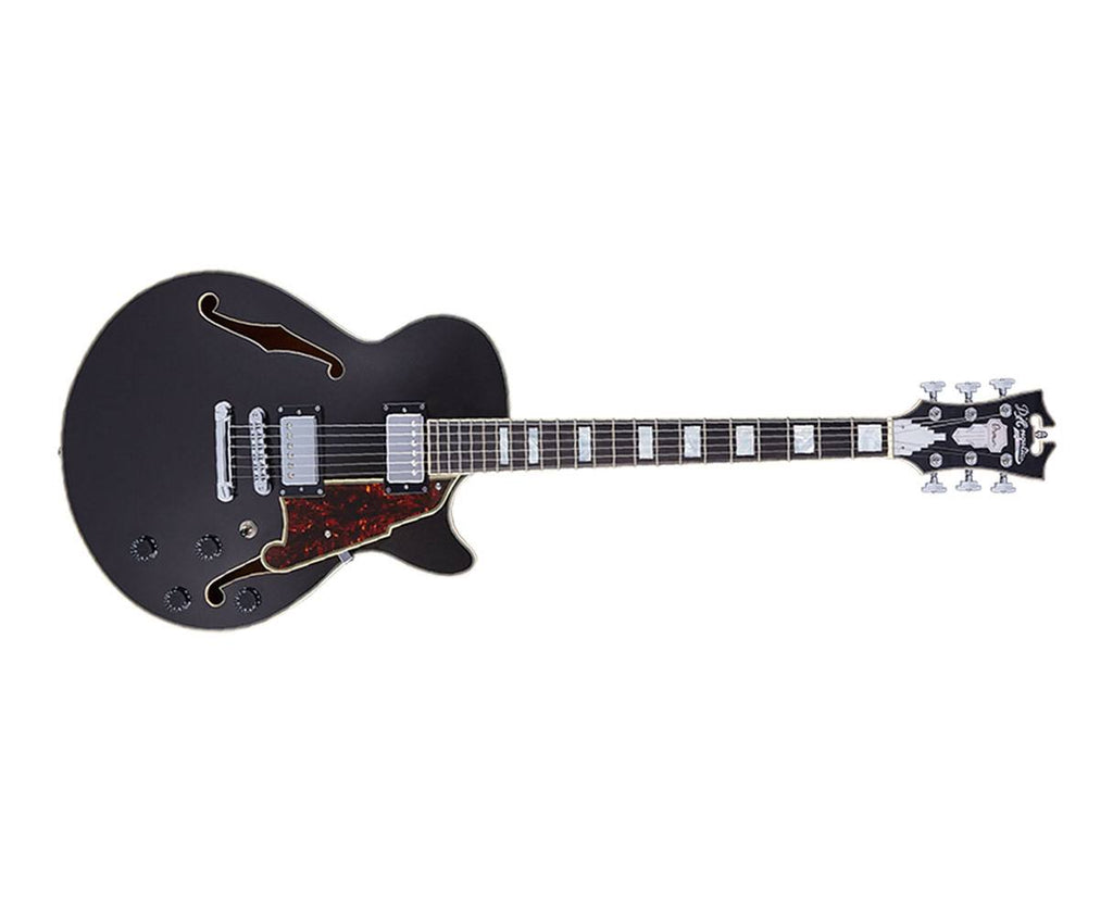 Black Flake Guitar with Stopbar Tailpiece C82700