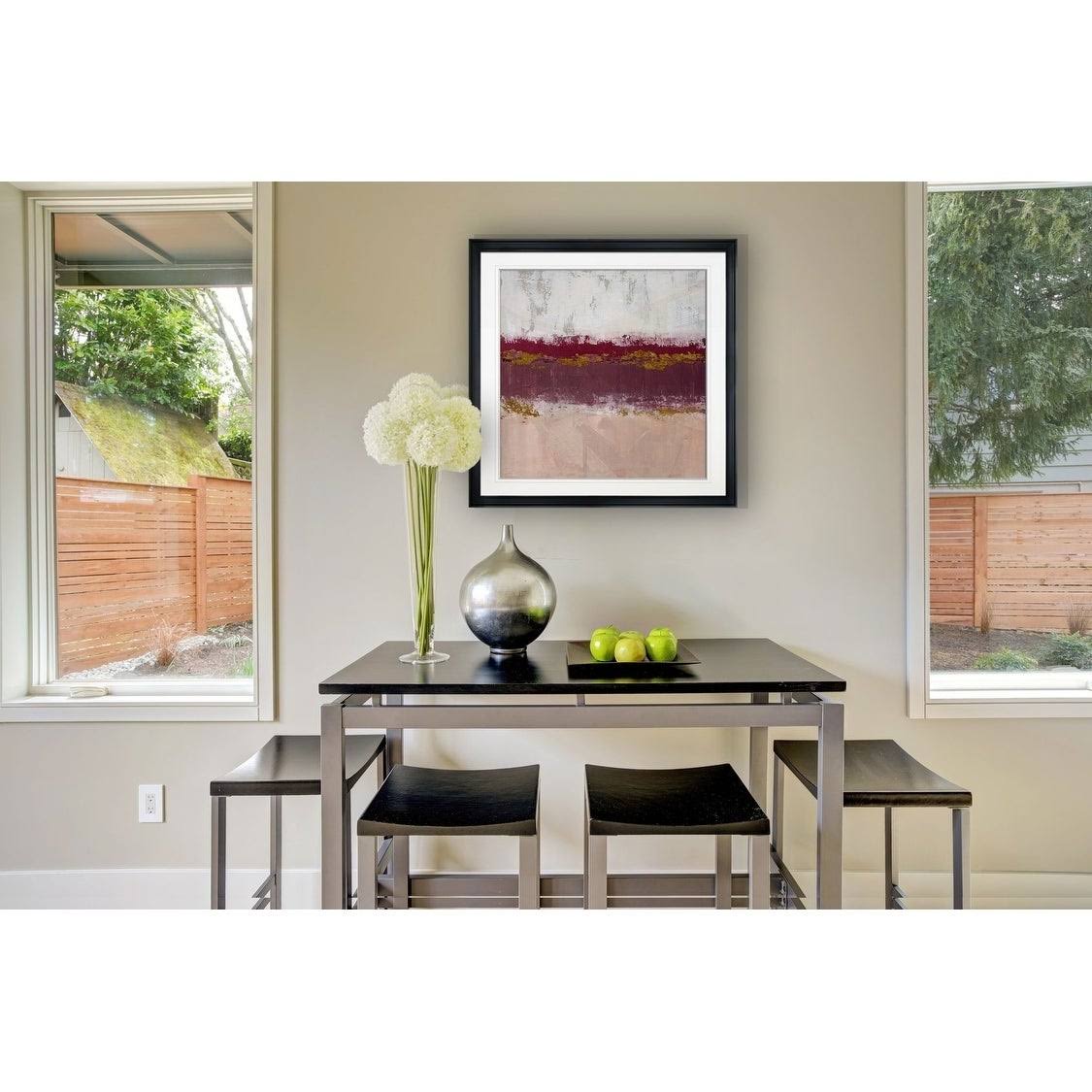 Framed Giclee Print 26x26 L414