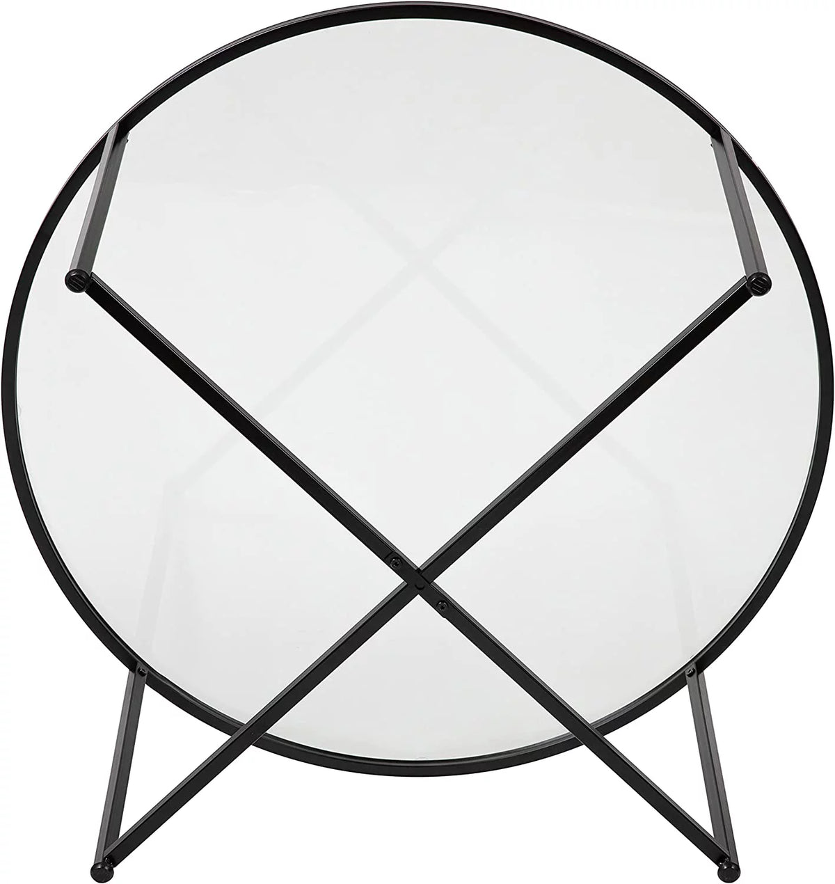3 Piece Glass Top Occasional Table Set F1405