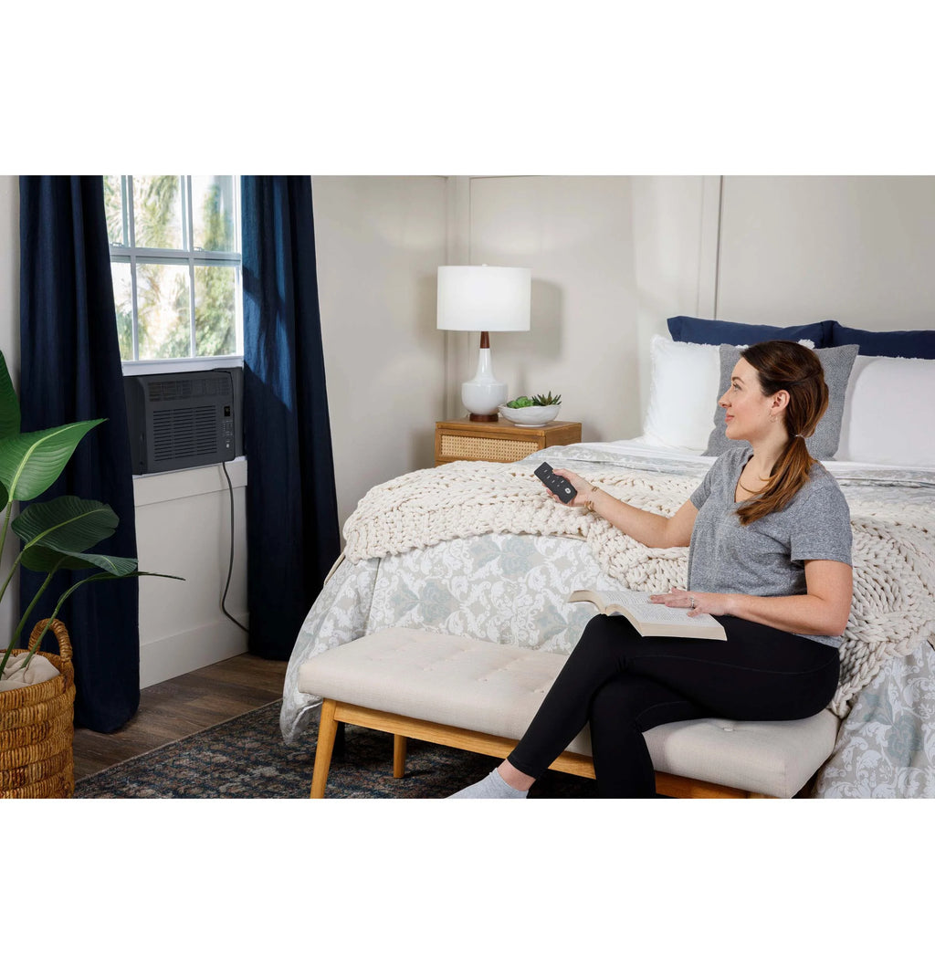 5,000 BTU Window Air Conditioner, Black, 115V I901