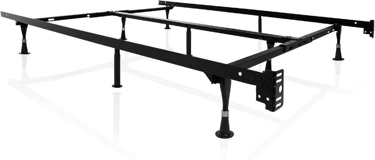 Heavy Duty 9-Leg Adjustable Metal Bed Frame X8899