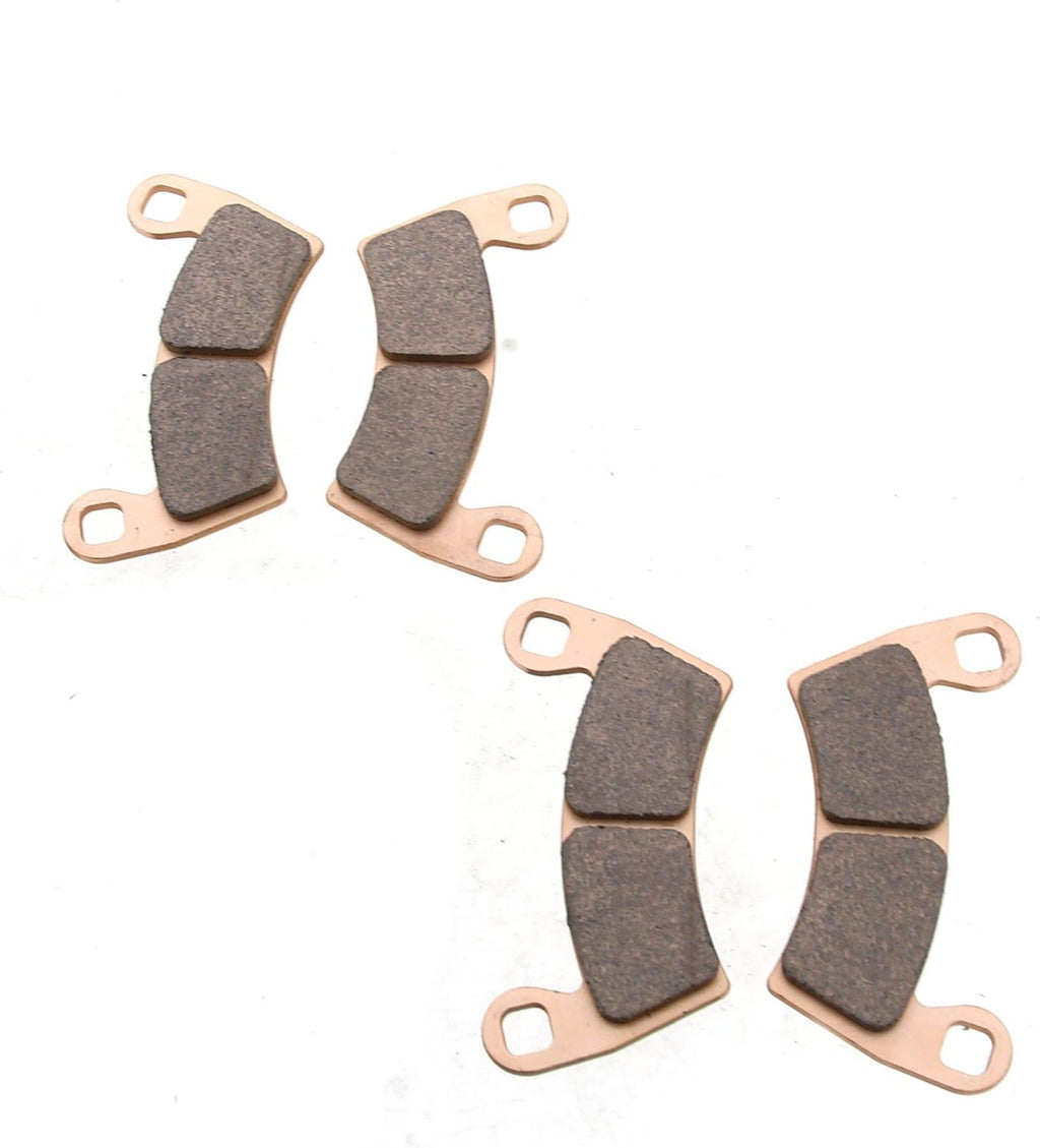 Front & Rear Brake Rotors & Brake Pads for Polaris Ranger 800 W153416