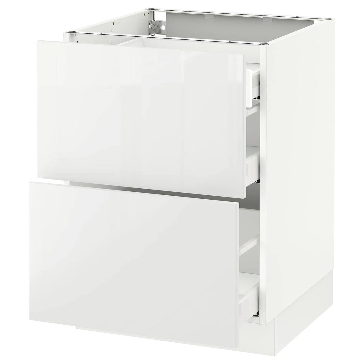 White 3 Drawer Base Cabinet T1916