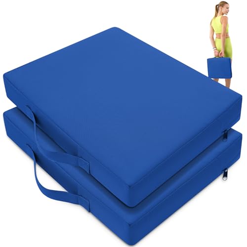 2 Pcs Water-Repellent Stadium Seat Cushions E50770