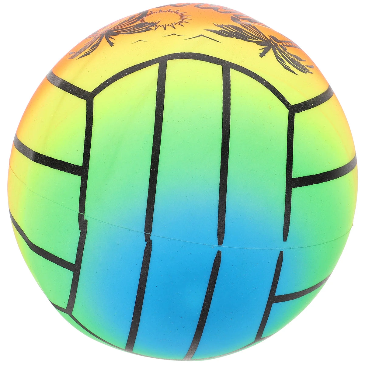 Inflatable Rainbow Volleyball Beach Ball T364417