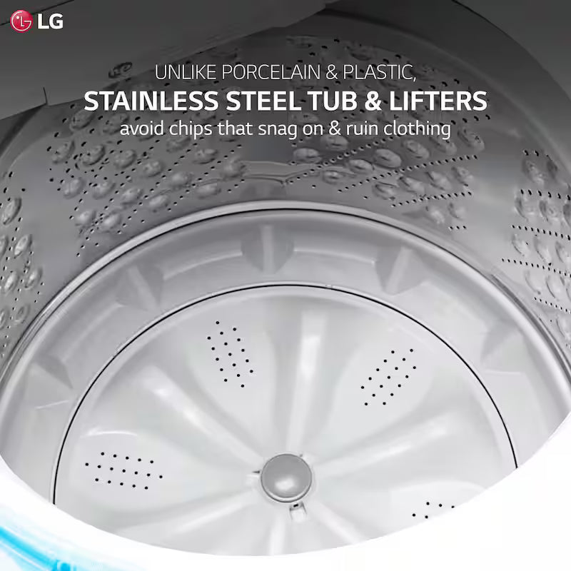 4.5 Cu. Ft. Top Load Washer in White L7249