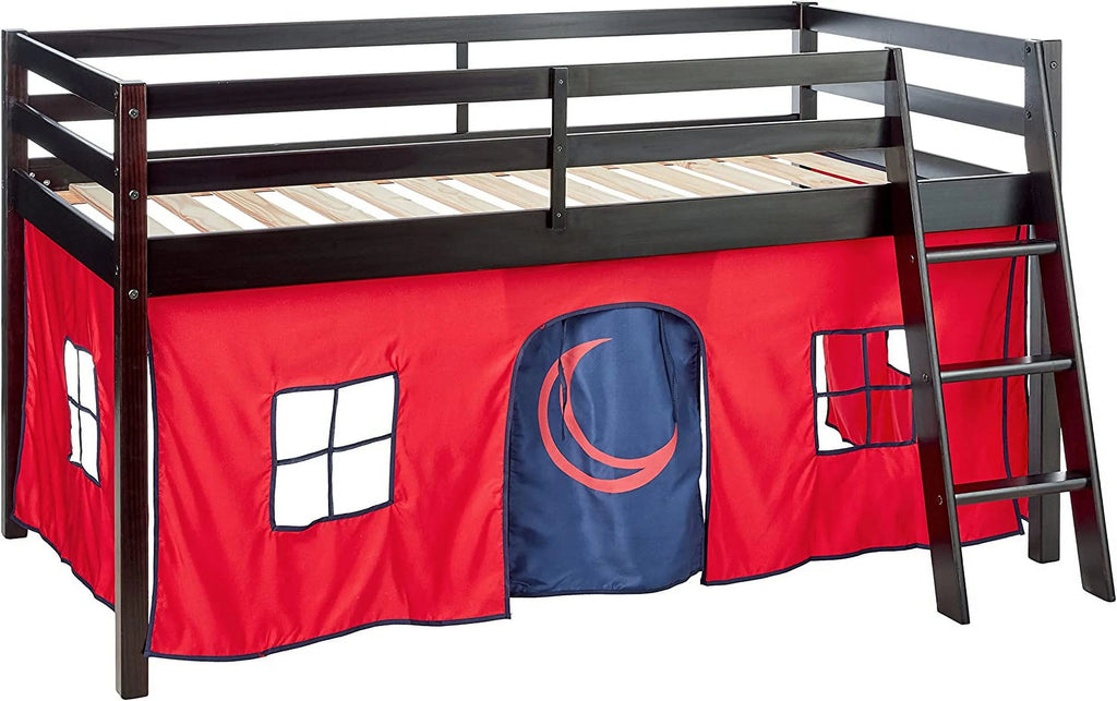 Wood Bunk Bed with Storage L97288