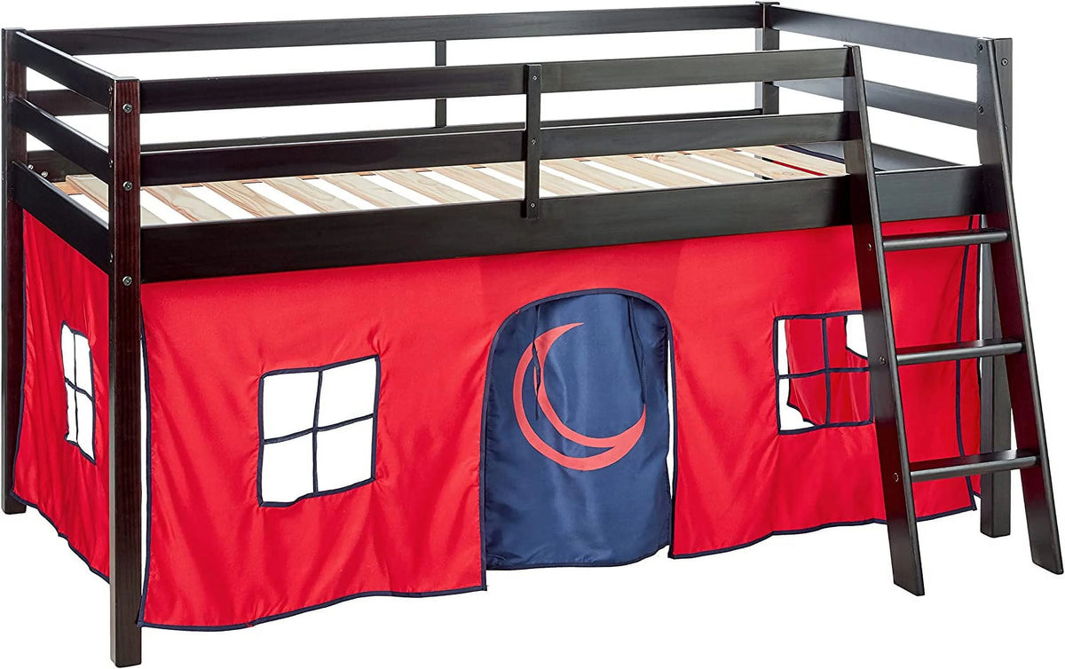 Wood Bunk Bed with Storage L97288