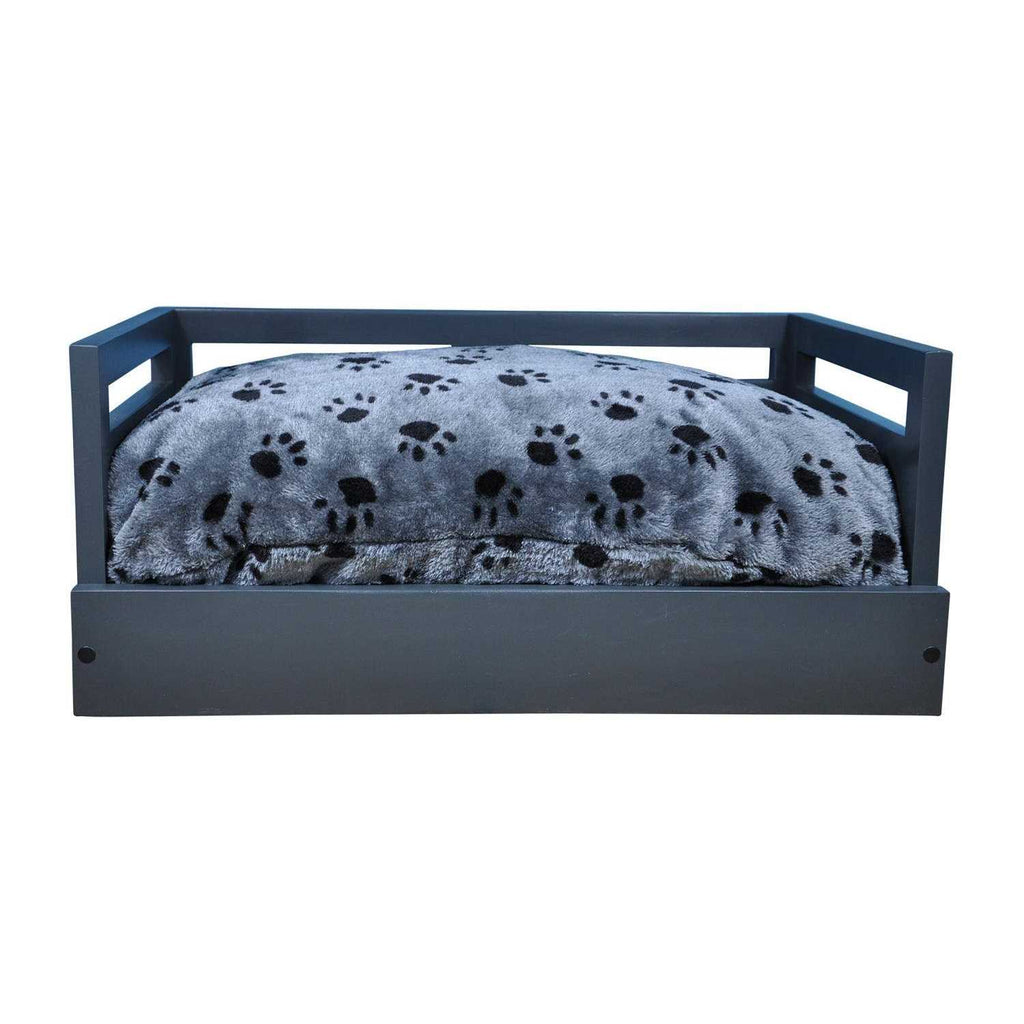 Wooden Pet Bed with Cushion J81733
