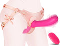 Wearable Strap-On Vibrating Dildo with Remote Control G46483
