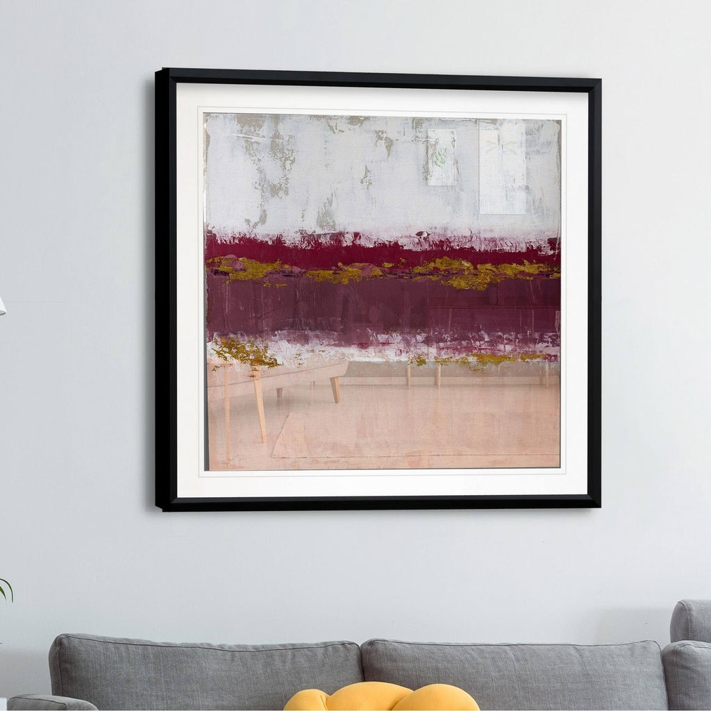 Framed Giclee Print 26x26 L414
