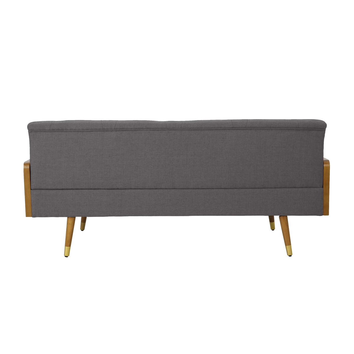 Grey Tufted Fabric Sofa T56676