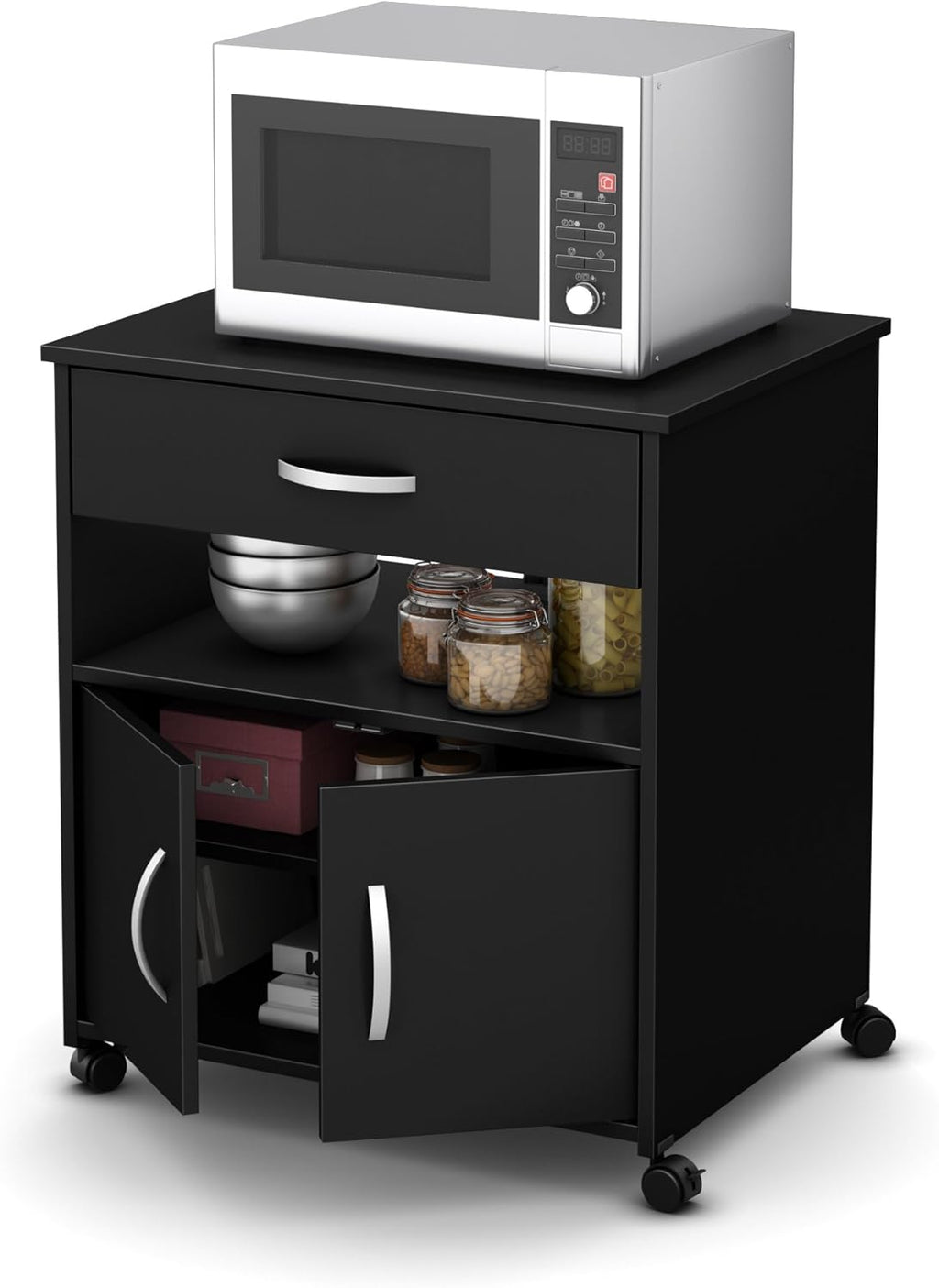 Microwave Cart on Wheels P495309