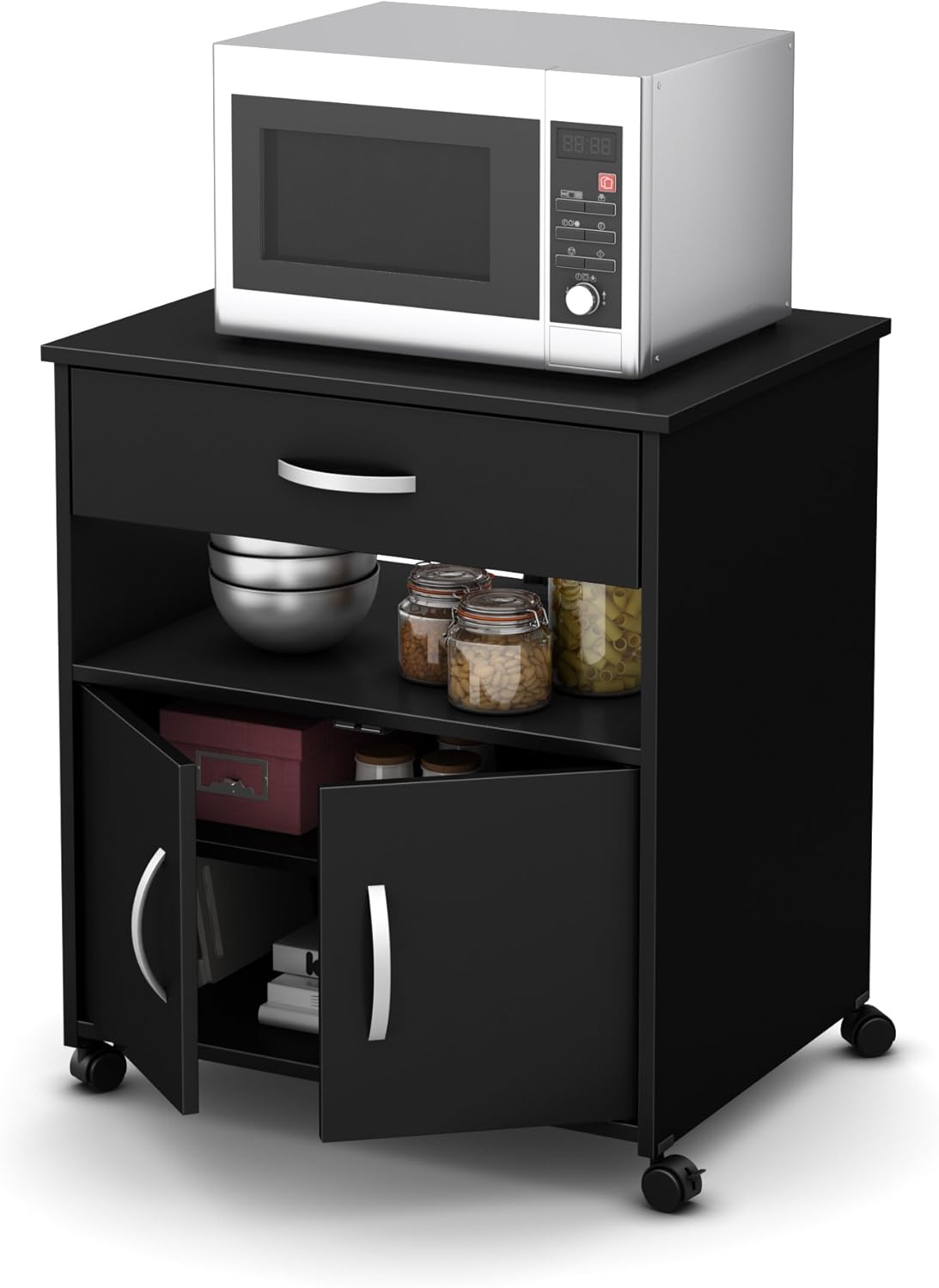 Microwave Cart on Wheels P495309