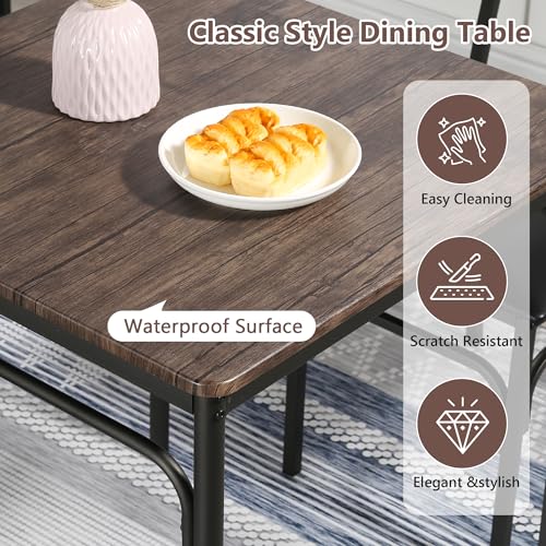 Kitchen Dining Table Set with 2 Chairs B849