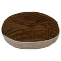 Natural Beauty Godiva Brown Extra Plush Faux Fur Bagel Pet Bed Z5623