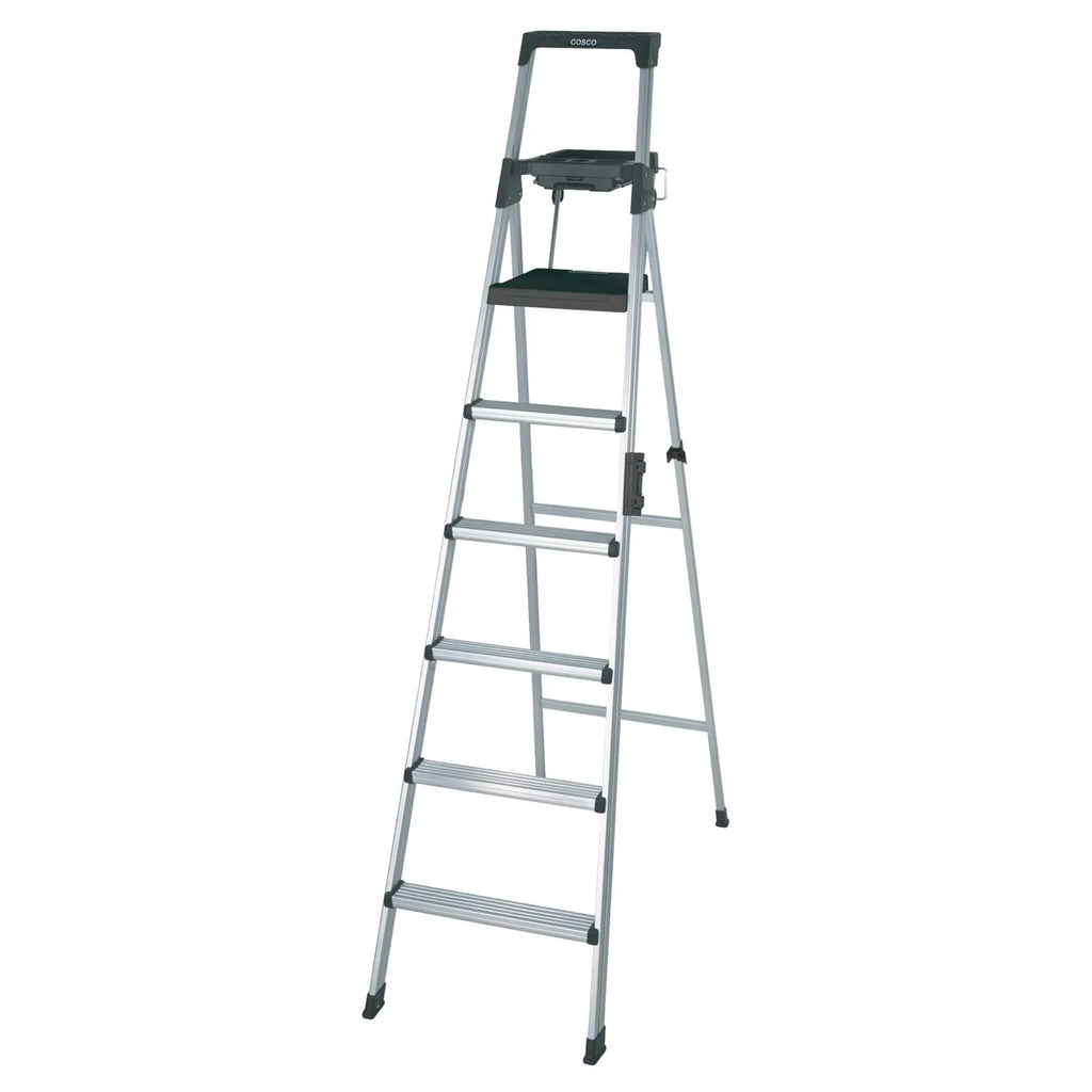 8 Ft. Aluminum Folding Step Ladder 300 Lb. L9954