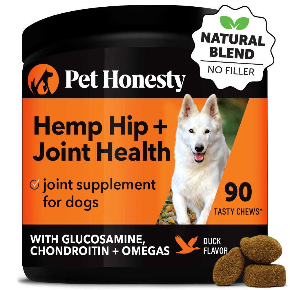 Hemp Hip + Joint Health Soft Duck Chews for Dogs U997