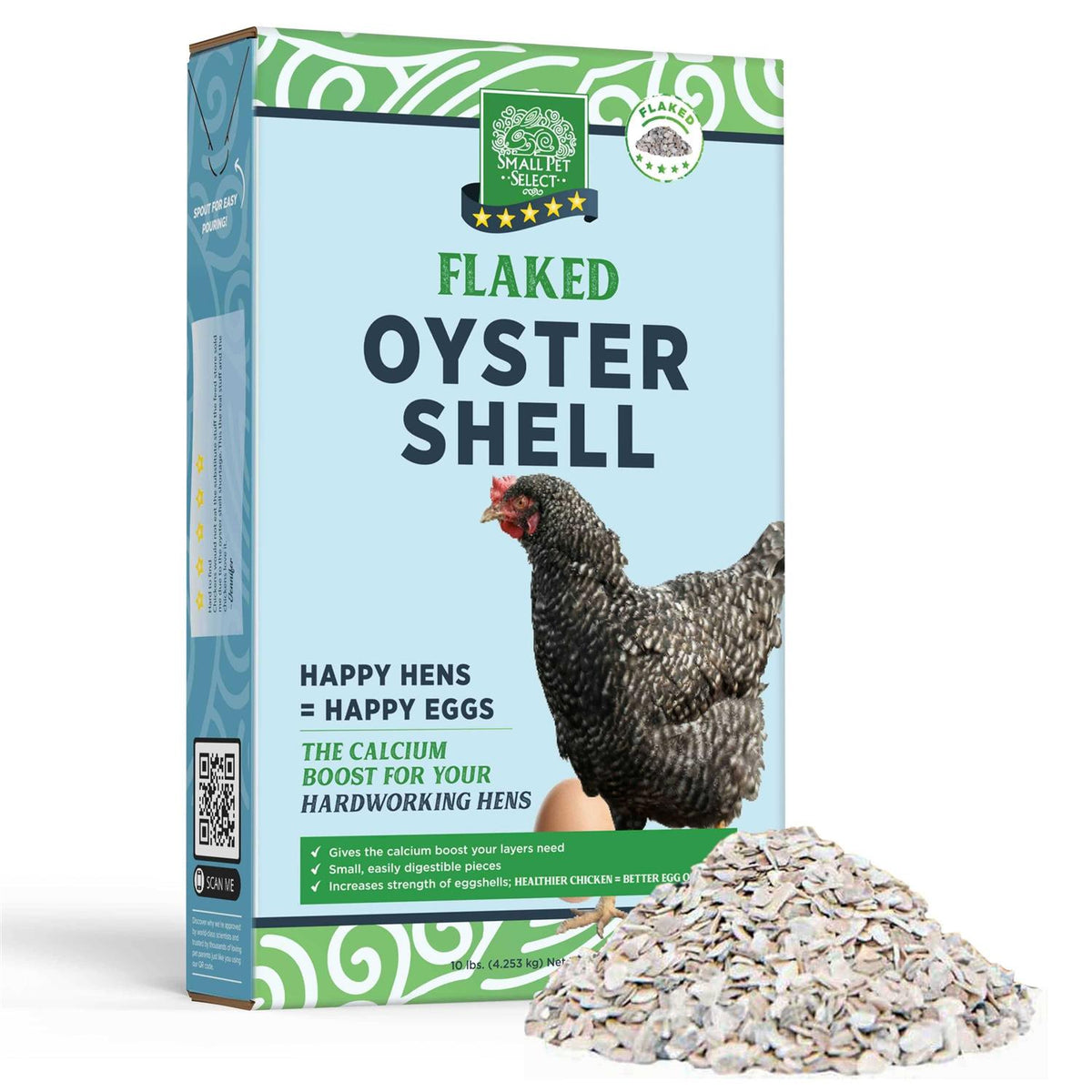 Flaked Oyster and Seashell M676761