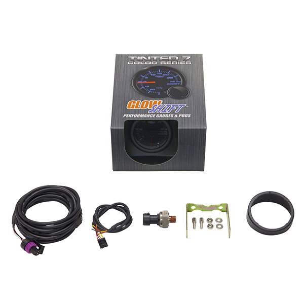 Tinted 7 Color 30 PSI Fuel Pressure Gauge G529405