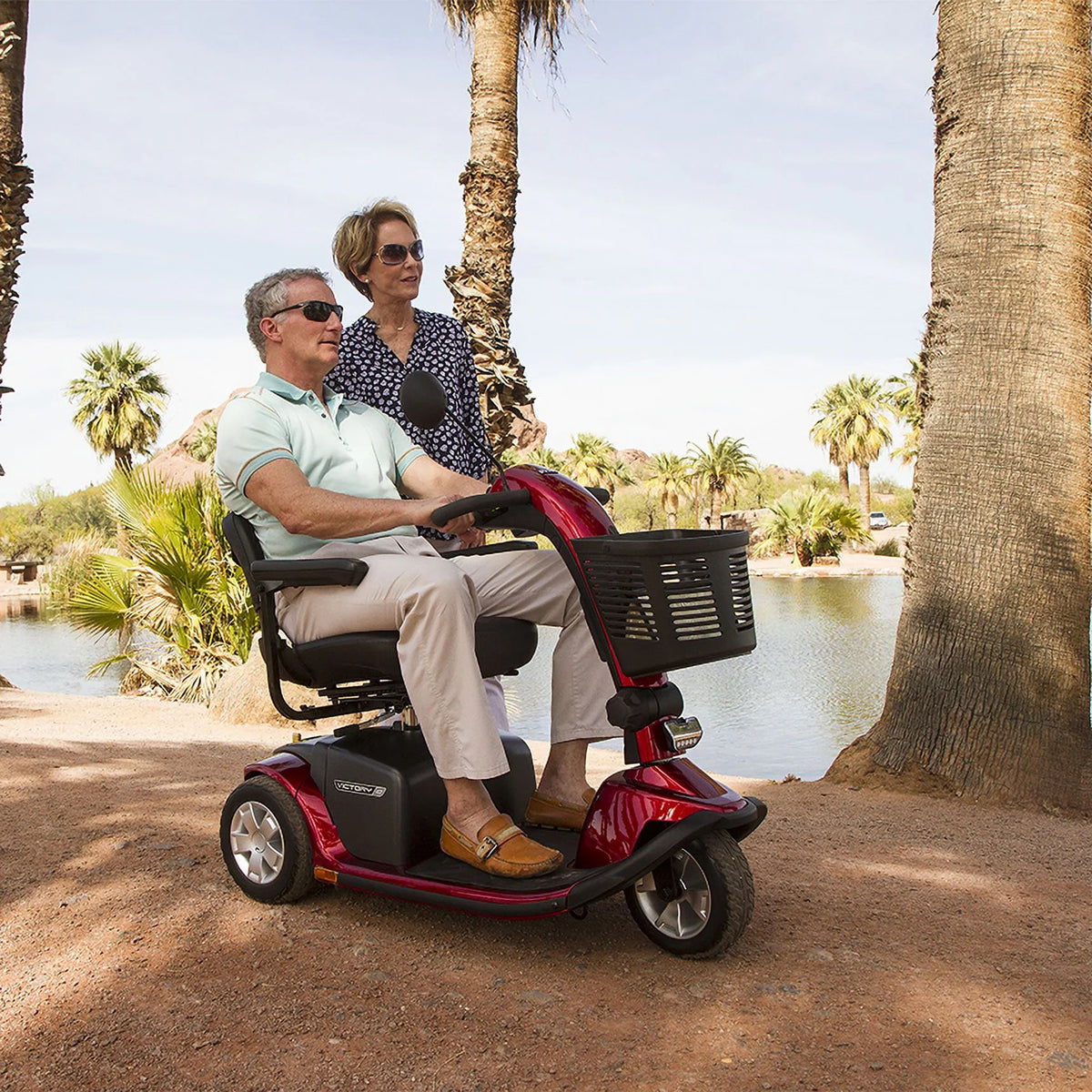 3-Wheel Heavy Duty Mobility Scooter Y432712