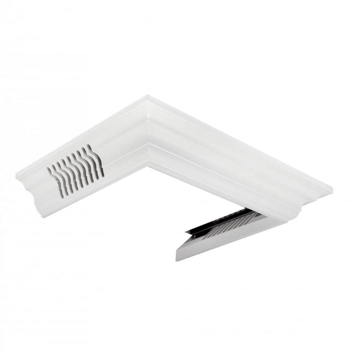 Vented Crown Molding Profile 6 for Wall Mount Range Hood P904