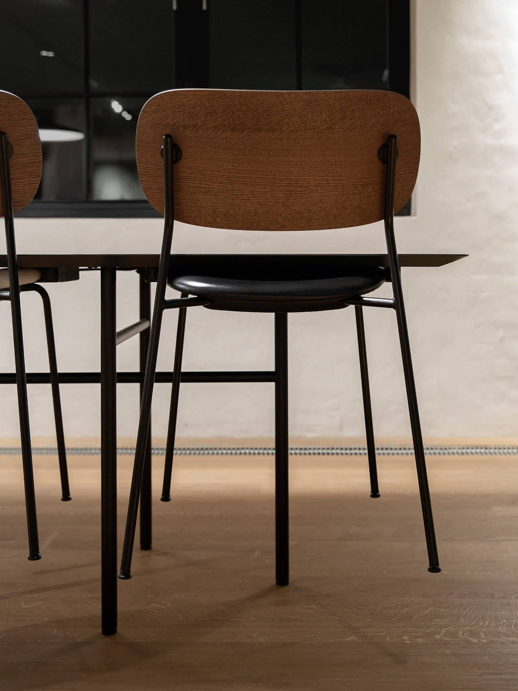 Dark Stained Oak Chair J882