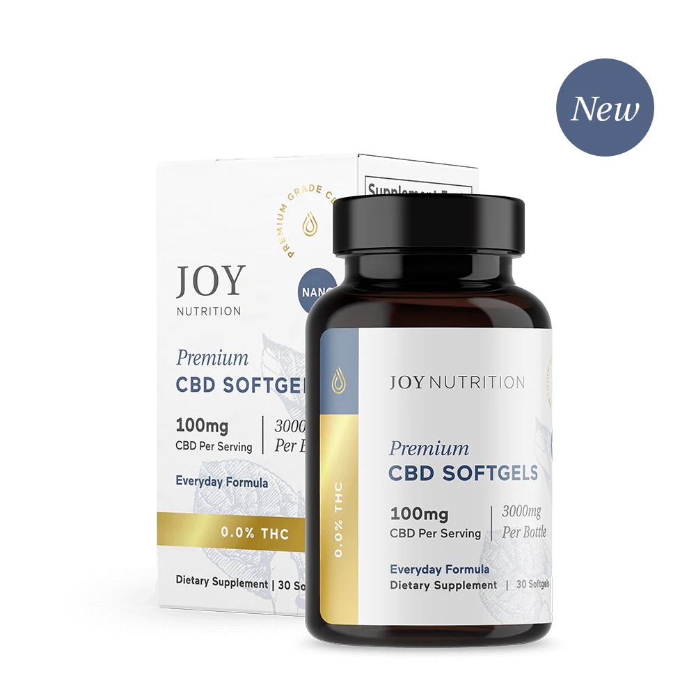 10mg / 25mg / 100mg CBD Softgels Y629
