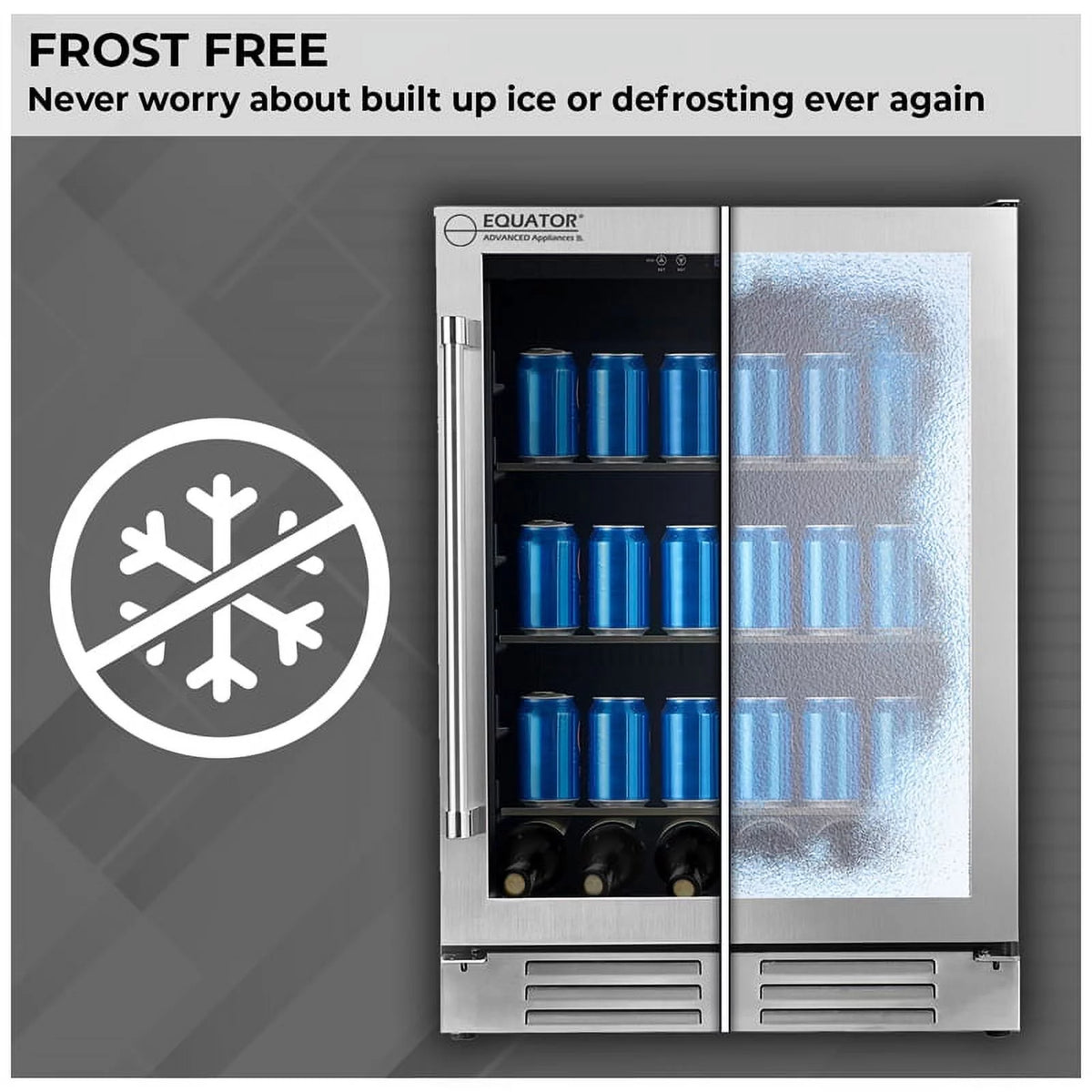 23.4" Wide Built-In/Freestanding Beverage Refrigerator G943831